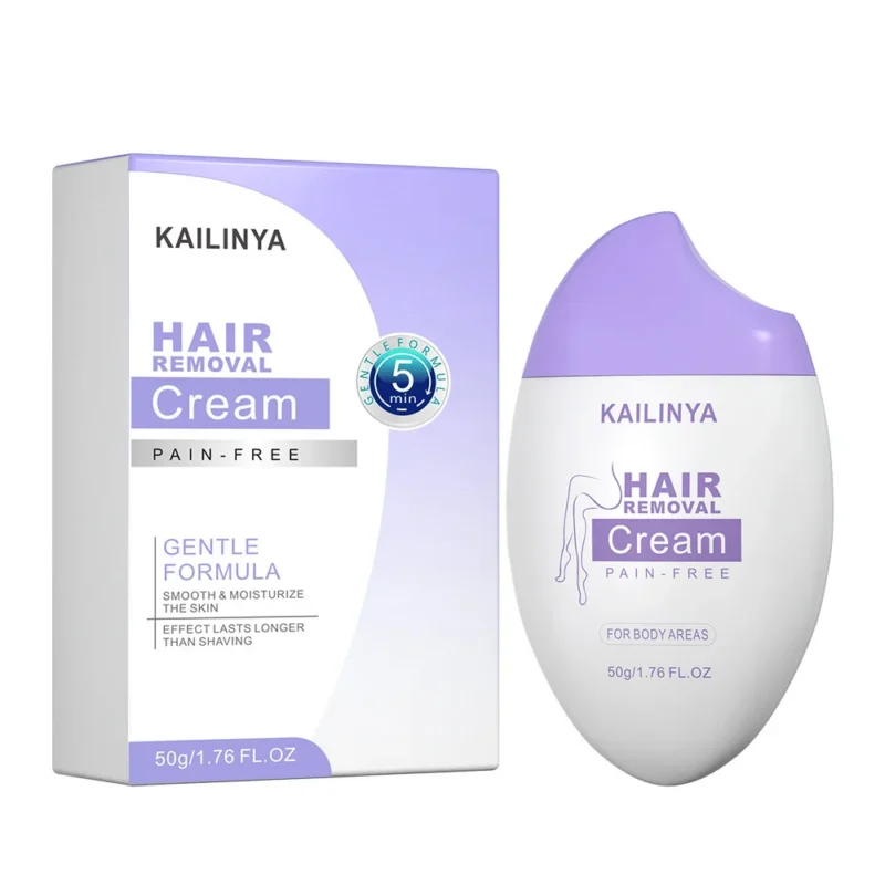 gentle-hair-removal-cream-body-50g-kai-p2nk53t8-1 Gentle and effective body hair removal cream for painless removal of leg, underarm, and bikini line hair without leaving black spots.